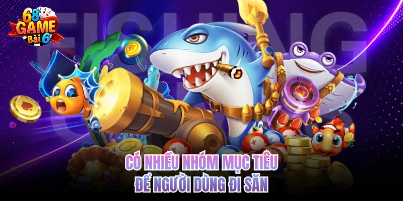 co nhieu nhom muc tieu de nguoi dung di san