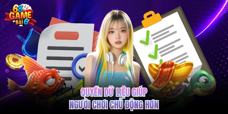 Quyền dữ liệu giúp người chơi chủ động hơn