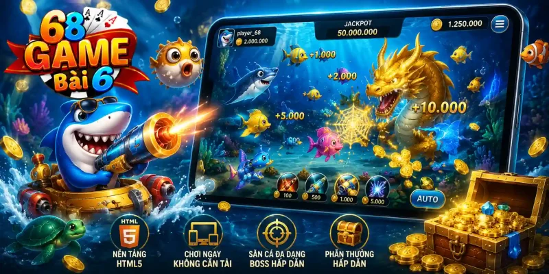 Bắn Cá H5 68gamebai: Bật Mí 5 Mẹo Săn Boss Cực Hiệu Quả Đôi nét tổng quan về bắn cá H5 68gamebai