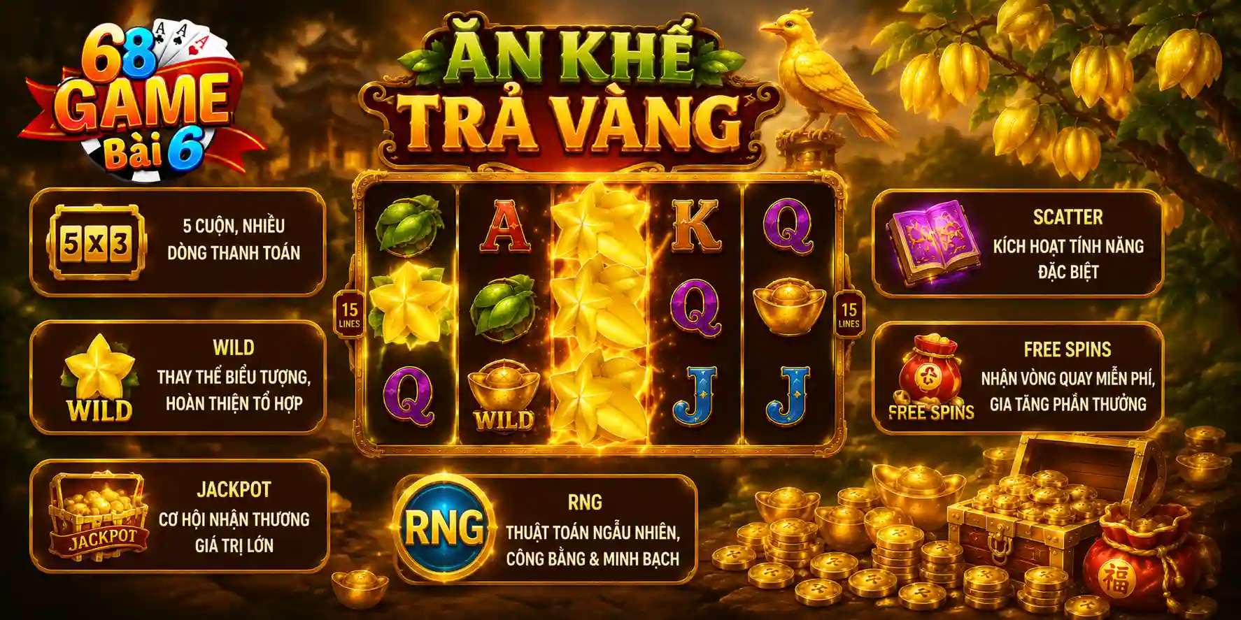 Khám phá cơ chế vận hành của ăn khế trả vàng 68gamebai